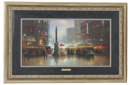 G. Harvey (1933-2017) American, Signed Limited Edition San Francisco Lithograph