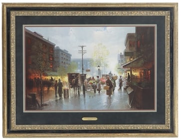 G. Harvey (1933-2017) American, Signed and Numbered Artist's Proof Offset Lithograph