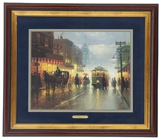 G. Harvey (1933-2017) American, Signed Limited Edition New York City Offset Lithograph