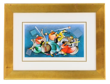 David Schluss (Born 1943) Israeli/American, Signed and Numbered Serigraph