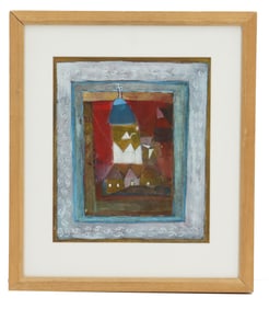 John Motian (1933-2019) American, Modernist Watercolor on Paper