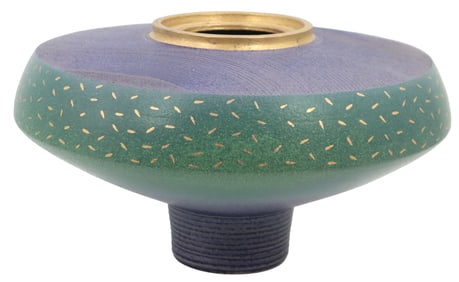 Masuo Ojima (Born 1949) Japanese American, Large Post Modern Ceramic Pottery Vessel
