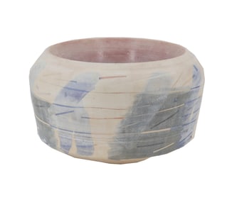 Post Modern Double Wall Bowl, Signed