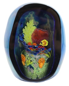 Chris Heilman (Born 1950)/Joyce Roessler (Born 1955) American, Reef Glass Sculpture