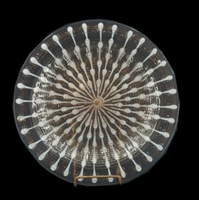 Higgins Glass Studio Decorative Fused Glass Plate