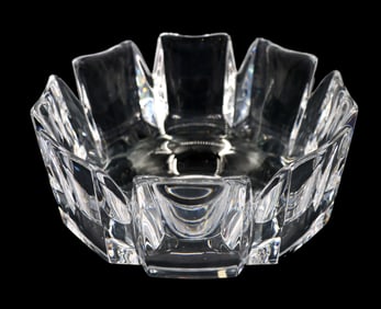 Swedish Orrefors Corona Crystal Bowl