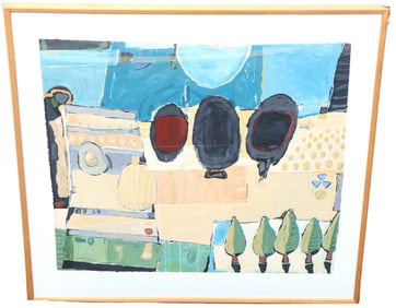 D.P. McBee, 20th/21st Century American Painting, Titled "Oro Grande Moods"