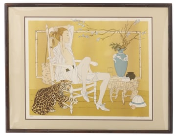 Philippe Henri Noyer (1917-1985) French, Large Signed and Numbered Serigraph