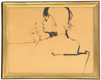 Barney Wan (1932-2023), Vogue, London, Signed Original Illustration