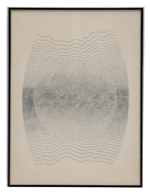 Sewell Sillman (1924-1992) American, Framed Engraving on Paper