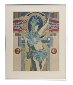 John Asquith (1943-2019) American, Limited Edition Signed and Numbered Serigraph