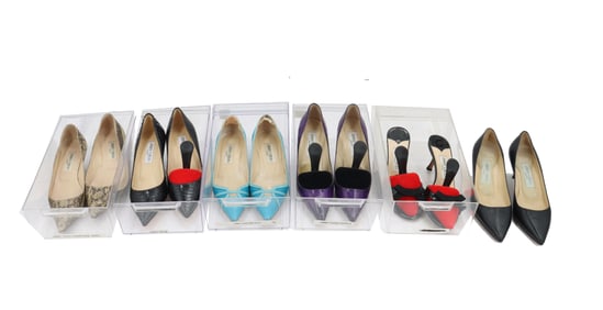 (6) Pairs of Jimmy Choo Heels