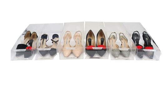 (6) Pairs of Manolo Blahnik Heels