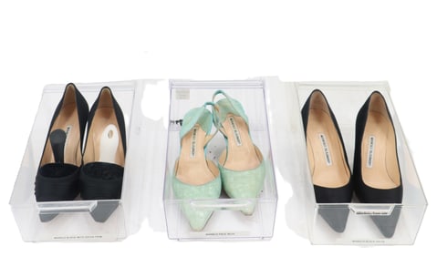 (3) Pairs of Manolo Blahnik Heels