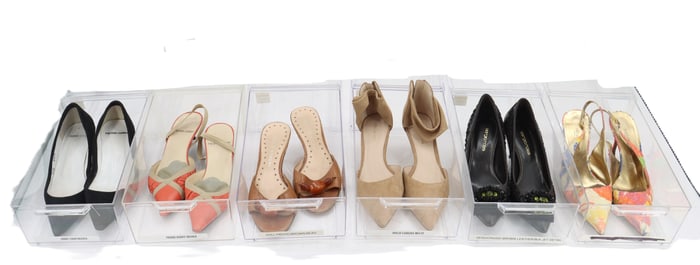 (6) Pairs of Vintage Designer Shoes
