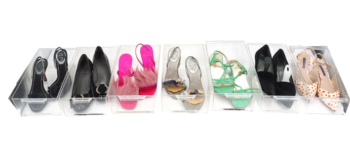 (7) Pairs of Vintage Designer Shoes
