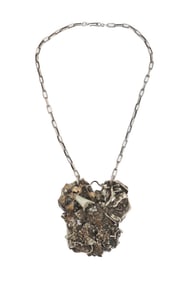 Silver Plated and Copper Necklace