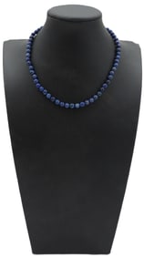 Lapis Beaded Necklace