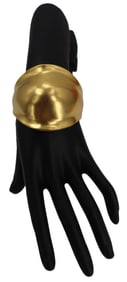 Robert Lee Morris Vermeil Cuff Bracelet
