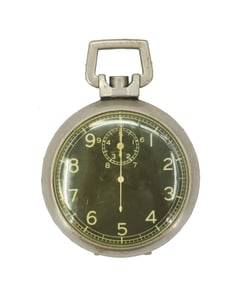 WWII 1945 Military Stopwatch, Navigator Watch for Measuring Groundspeed