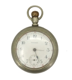 Antique Waltham Pocket Watch AS IS