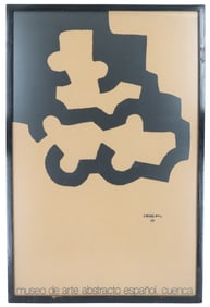 Eduardo Chillida (1924–2002) Spanish, Framed Exhibition Poster