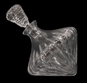 Spin Top Style Crystal Decanter