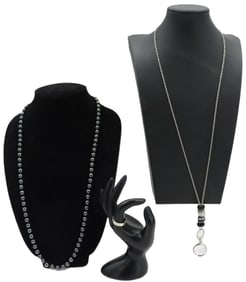 (2) Necklaces and (1) Ring