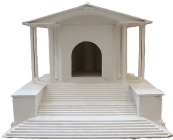 Architectural Model of a Greek Temple