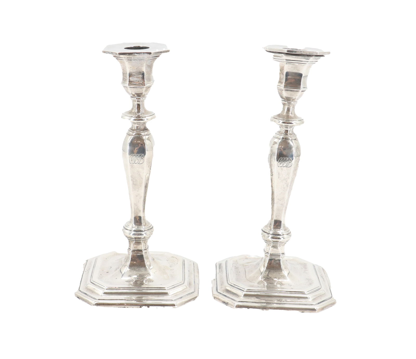 (2) Tiffany Weighted Sterling Candlesticks (1 of 13)
