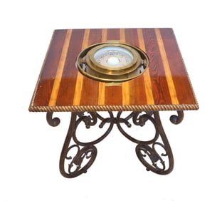 Henry Browne And Son (London) Ship's Compass Table