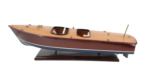 Chris Craft Century Model Boat 31 inch on Stand