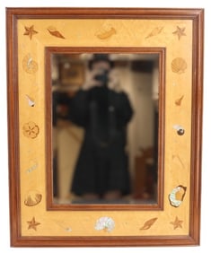 Hudson River Inlay Border Mirror