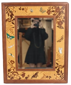 Hudson River Inlay Border Mirror