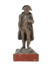 Small Bronze Statue of Napoleon Bonaparte