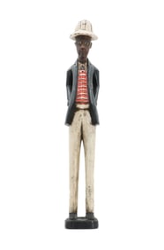 African Carved Wooden Figure