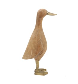 Carved Wooden Kiwi Bird