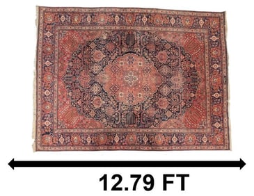 Palace Size Semi Antique Persian Oriental Rug