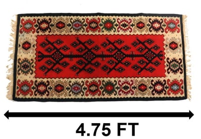 Turkish Kilim Wool Rug