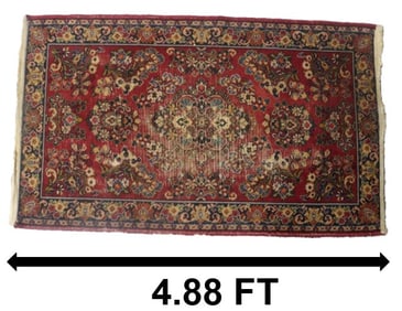 Persian Sarouk Wool Rug