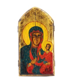 Polish Icon of Our Lady of Cz?stochowa, the Polish Madonna