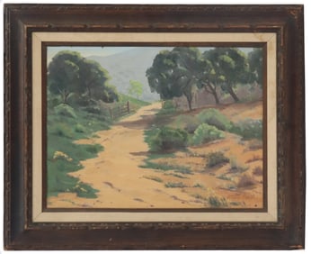 Vivian Maire (20th Century) Oil on Canvas Landscape