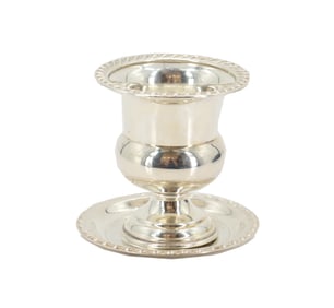 La Pierre Sterling Silver Candle Holder -1.575 ozt.