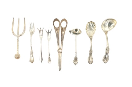 (8) Various Sterling Flatware - 11.415 ozt.