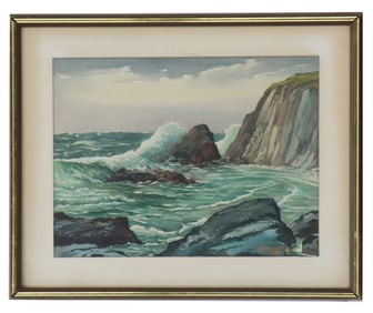 Eric Doering (1902-1980) American, 1959 Watercolor