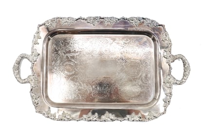 Crescent Silverware MFG Co. Silver Tray