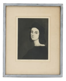 I. A. Pejko (20th Century) Etching Print, Rafael Santi de Urbino