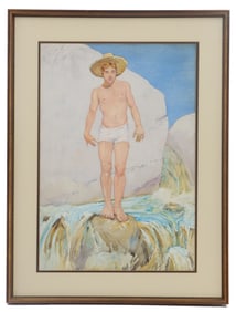 Watercolor Figural Illustration