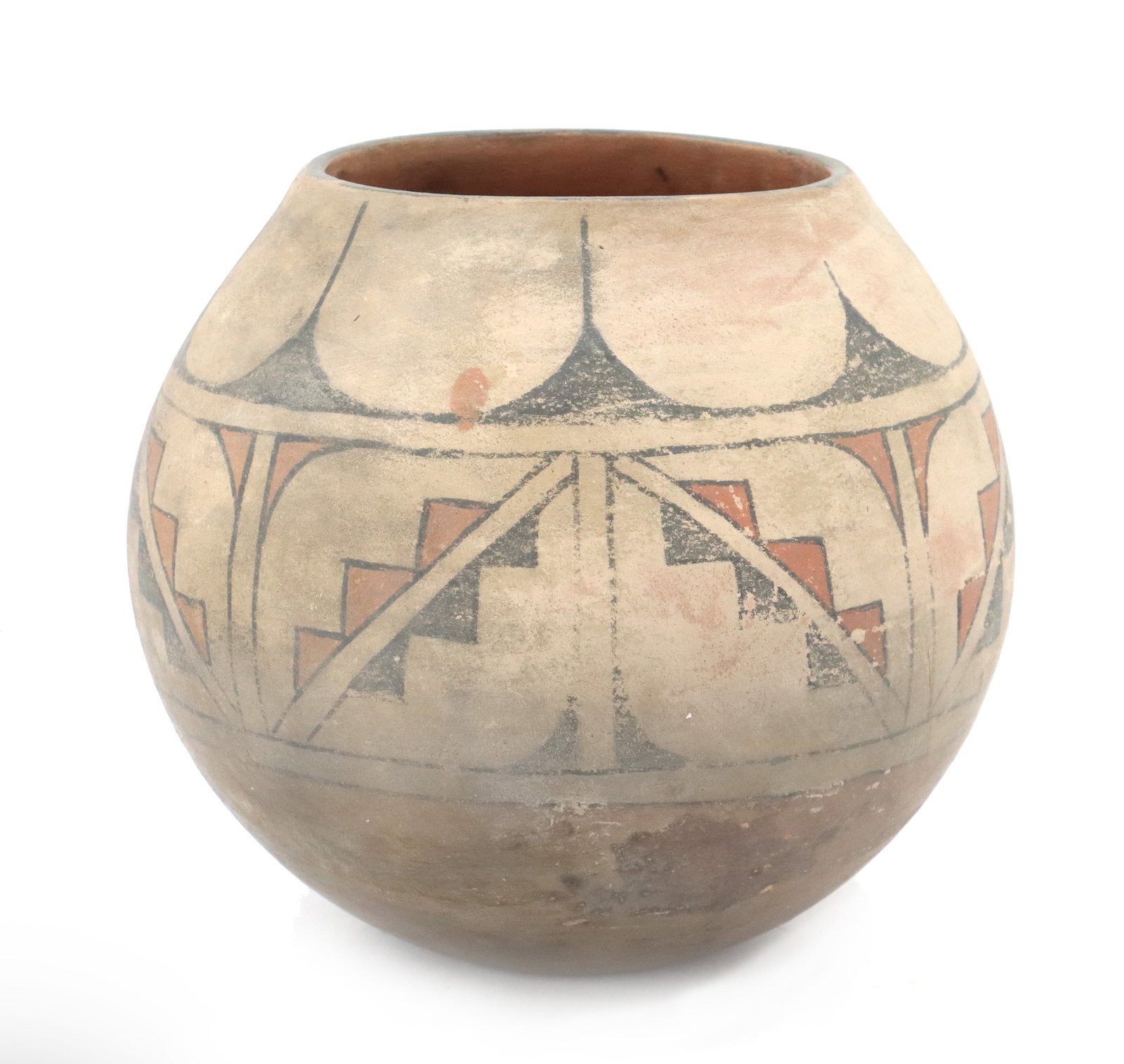 Early 20th Century Acoma Pueblo Native American Pottery Vase (1 of 19)