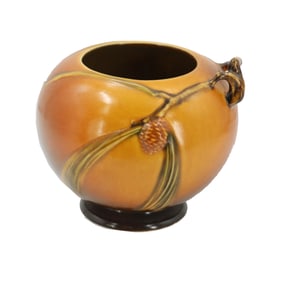 Roseville Pottery Ceramic Pinecone Vase